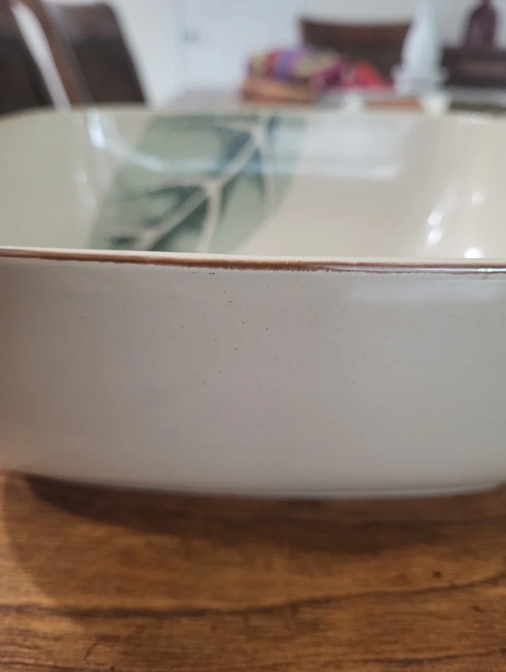 Discontinued Hard To Find  EUC Natura Charter Club Ceramic Bowl